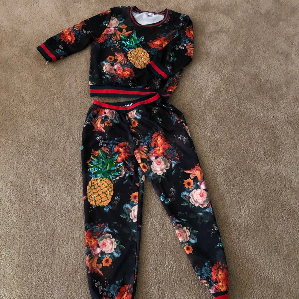 2 Piece Pants Set